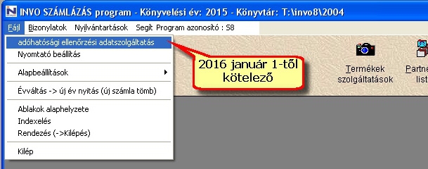 adóhatósági ellenőrzési adatszolgáltatás