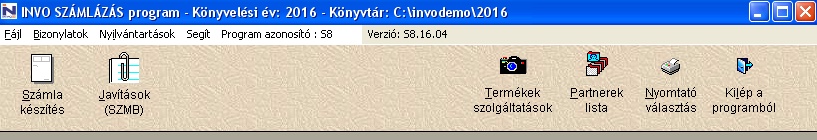 Alap sz�mla men�