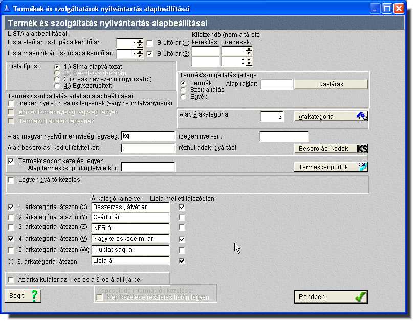 f�mfelv�s�rl�shoz term�k adatlap kit�lt�se